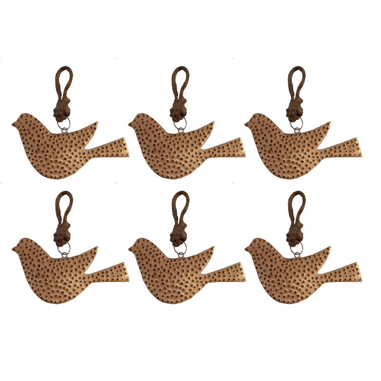 The Holiday Aisle Mango Wood Holiday Shaped Ornament Wayfair